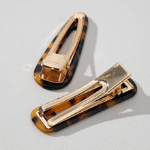 Load image into Gallery viewer, Adorro - Printed Barrette Hair Clips