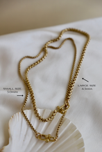 Load image into Gallery viewer, Katie Waltman Jewelry - NOVA ROUND BOX CHAIN Large