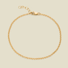 Load image into Gallery viewer, Made By Mary - Rolo Chain Bracelet 6"
