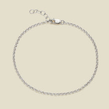 Load image into Gallery viewer, Made By Mary - Rolo Chain Bracelet 7"