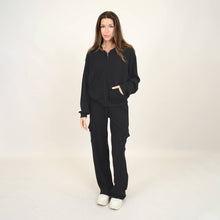 Load image into Gallery viewer, RD Style - HAIDELYN WAFFLE ZIP UP HOODIE