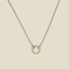 Load image into Gallery viewer, Made By Mary - Rolo Charm Necklace With Link Lock