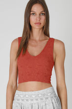 Load image into Gallery viewer, NIKIBIKI - Lace V Neck Tank Top ALL COLORS