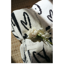 Load image into Gallery viewer, Local Beach - Heart Luxe Home Blanket