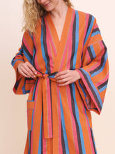 Load image into Gallery viewer, Bathen - Stripe Robe In Daze