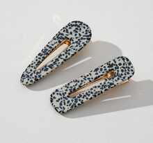 Load image into Gallery viewer, Adorro - Printed Barrette Hair Clips