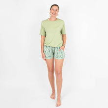 Load image into Gallery viewer, Emerson and Friends - Save the Sea Turtles Womens Pajama Shorts