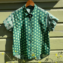 Load image into Gallery viewer, Little Journeys Chicago - Mumbai Blouse Green