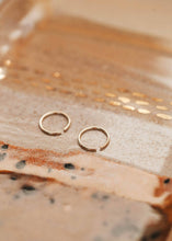 Load image into Gallery viewer, Hello Adorn - Tiny Hoops Sterling Silver - 7mm