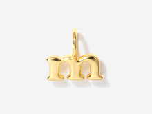 Load image into Gallery viewer, Little Sky Stone - Lowercase Gold Initial Letter Charms