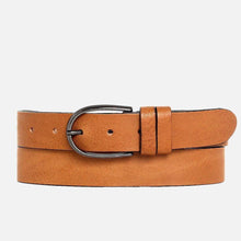 Load image into Gallery viewer, Amsterdam Heritage-Leather Belt Silver Buckle XS