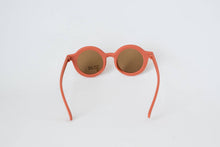 Load image into Gallery viewer, Babeehive Goods - Toddler & Kid Retro Sunglasses - Coral Orange