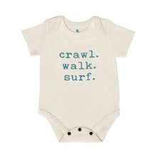 Load image into Gallery viewer, Finn + Emma - Crawl Walk Surf Onesie