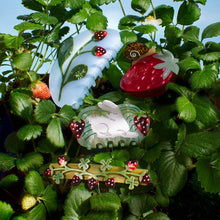 Load image into Gallery viewer, WINONA IRENE - Forest Berry Strawberry Jewel Beetle Acetate Hiar Claw Clip