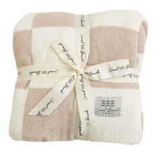 Load image into Gallery viewer, Local Beach - Checker Luxe Home Blanket