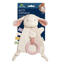 Load image into Gallery viewer, Itzy Ritzy - Bitzy Crinkle™ Sensory Toy with Teether: Bunny