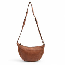 Load image into Gallery viewer, Bolsa Nova Handbags - Hug Leather Hobo - Cognac