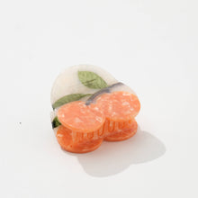 Load image into Gallery viewer, Adorro - Mandarin Orange Claw Clip - Small