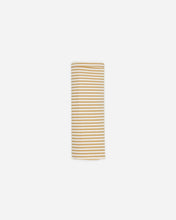 Load image into Gallery viewer, Quincy Mae - Baby Swaddle - Honey Stripe