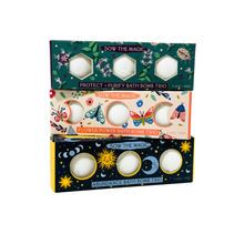 Load image into Gallery viewer, Sow the Magic - Moon Phase Abundance Bath Bomb Trio