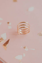 Load image into Gallery viewer, Hello Adorn - Triple Wrap Ring - 14k Gold Fill