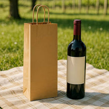 Load image into Gallery viewer, Nashville Wraps - Brown Kraft Paper Retail Shopping Bags: 250 Pack / Cub 8x4.75x10"