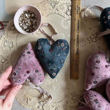 Load image into Gallery viewer, Skippy Cotton - PINK Velvet Confetti Heart Token