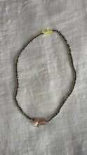 Load image into Gallery viewer, recycled lovers - 001 - Bead and Shell Pearl Pendant Necklace: Length 16"