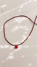 Load image into Gallery viewer, recycled lovers - 046 - Heart Pendant Necklace : Length 16"