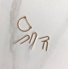 Load image into Gallery viewer, Millhouse Collection - The Gazelle Long Ear Pins- Sterling Silver