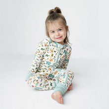 Load image into Gallery viewer, Emerson and Friends - Manatee Bamboo Baby Pajamas Convertible Romper