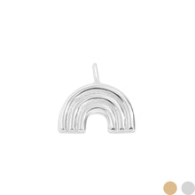 Load image into Gallery viewer, Sterling Rainbow Charm