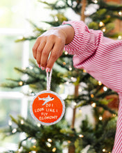 Load image into Gallery viewer, Furbish Studio - Needlepoint Ornament - Fly Economy