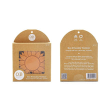 Load image into Gallery viewer, OB - Silicone Sunflower Teether - Orange