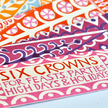 Load image into Gallery viewer, Cambridge Imprint - Six Crowns