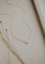 Load image into Gallery viewer, Hello Adorn - Moonstone Cushion Necklace