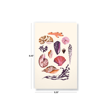 Load image into Gallery viewer, Denik - Seashells Classic Layflat Notebook