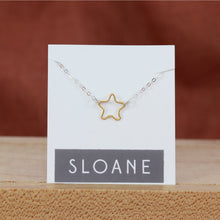 Load image into Gallery viewer, Sloane Jewelry Design - Star Necklace
: Sterling Silver