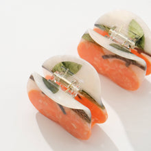 Load image into Gallery viewer, Adorro - Mandarin Orange Claw Clip - Small