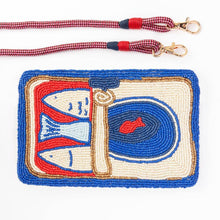 Load image into Gallery viewer, INK + ALLOY - Leila Sardine Bead Clutch With Strap