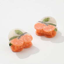 Load image into Gallery viewer, Adorro - Mandarin Orange Claw Clip - Small