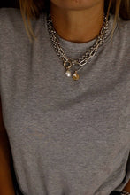Load image into Gallery viewer, Katie Waltman Jewelry - Silver SOLENE COIN NECKLACE