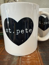 Load image into Gallery viewer, Potluck Press - Ceramic Heart St. Pete Mug
