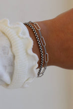 Load image into Gallery viewer, Katie Waltman Jewelry - HOLLAND SILVER BOX CHAIN BRACELET