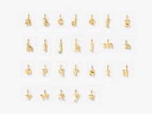 Load image into Gallery viewer, Little Sky Stone - Lowercase Gold Initial Letter Charms