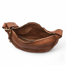 Load image into Gallery viewer, Bolsa Nova Handbags - Hug Leather Hobo - Cognac
