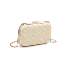 Load image into Gallery viewer, Urban Expressions - Addie Woven Straw Clutch: Ivory