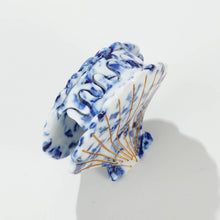 Load image into Gallery viewer, Adorro - Coastal Blue Seashell Claw Clip - Small