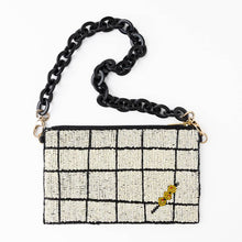 Load image into Gallery viewer, INK + ALLOY - Elenor Martini + Caviar Beaded Bag
