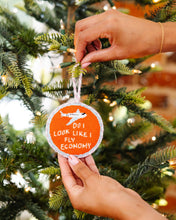 Load image into Gallery viewer, Furbish Studio - Needlepoint Ornament - Fly Economy